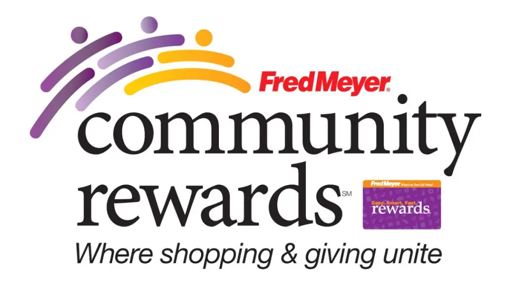 A logo for fred meyer community rewards.