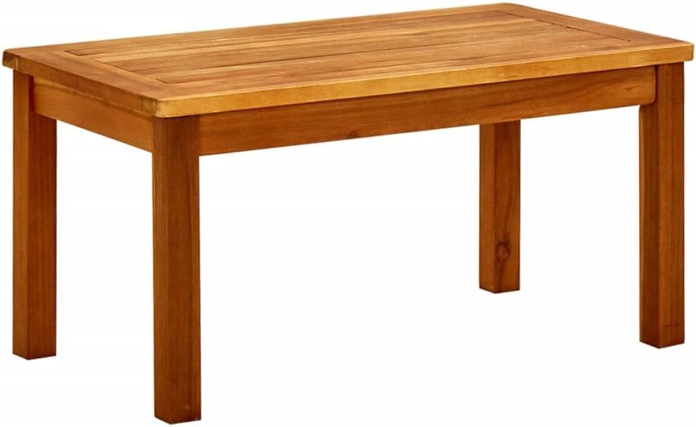 A plain, wooden table